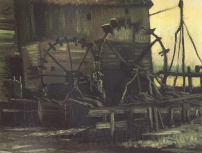 Vincent Van Gogh Water Mill at Gennep (nn04) Spain oil painting art